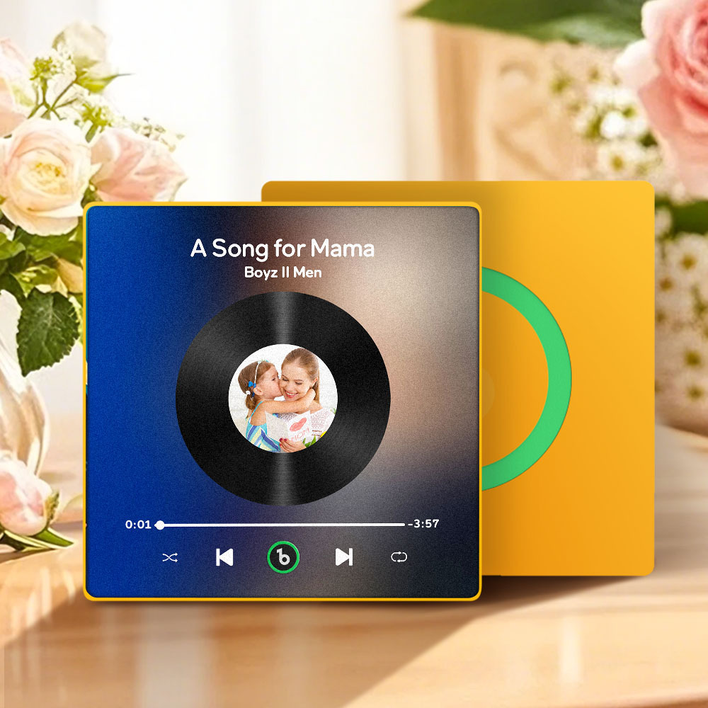 Custom Fridge Magnet Music & Photo Fridge Magnets Mother's Day Gifts for Mum - Fridgebeatsca