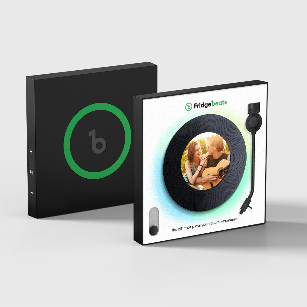 Custom Music And Photo Fridge Magnet Personalized Fridge Magnet Creative Valentine's Gift for Couple