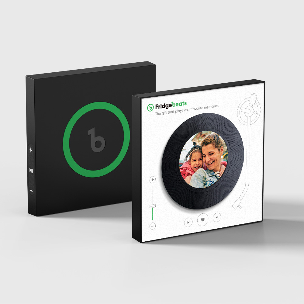 Custom Music Fridge Magnet Can Customize 1-6 Vinyl and Songs Gifts for Mum