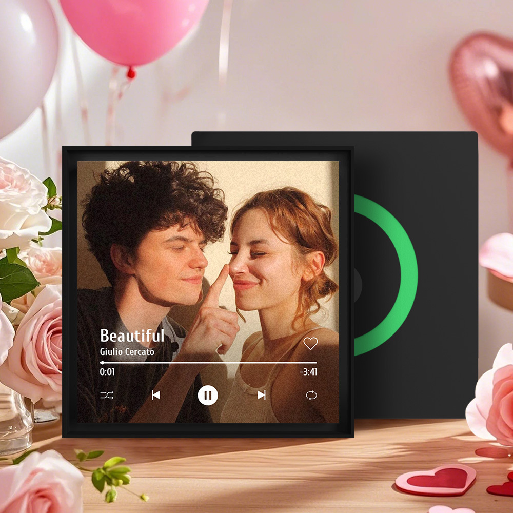 New 5.0 Upgrade Custom Music Fridge Magnet Can Play Songs and Adjust Volume Supports 1-6 Songs Anniversary Gifts - Fridgebeatsca