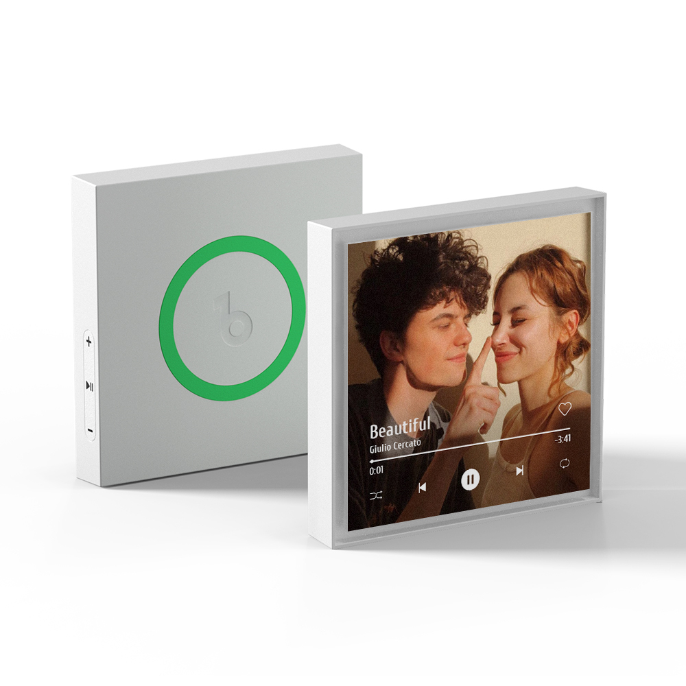 New 5.0 Upgrade Custom Music Fridge Magnet Can Play Songs and Adjust Volume Supports 1-6 Songs Anniversary Gifts - Fridgebeatsca