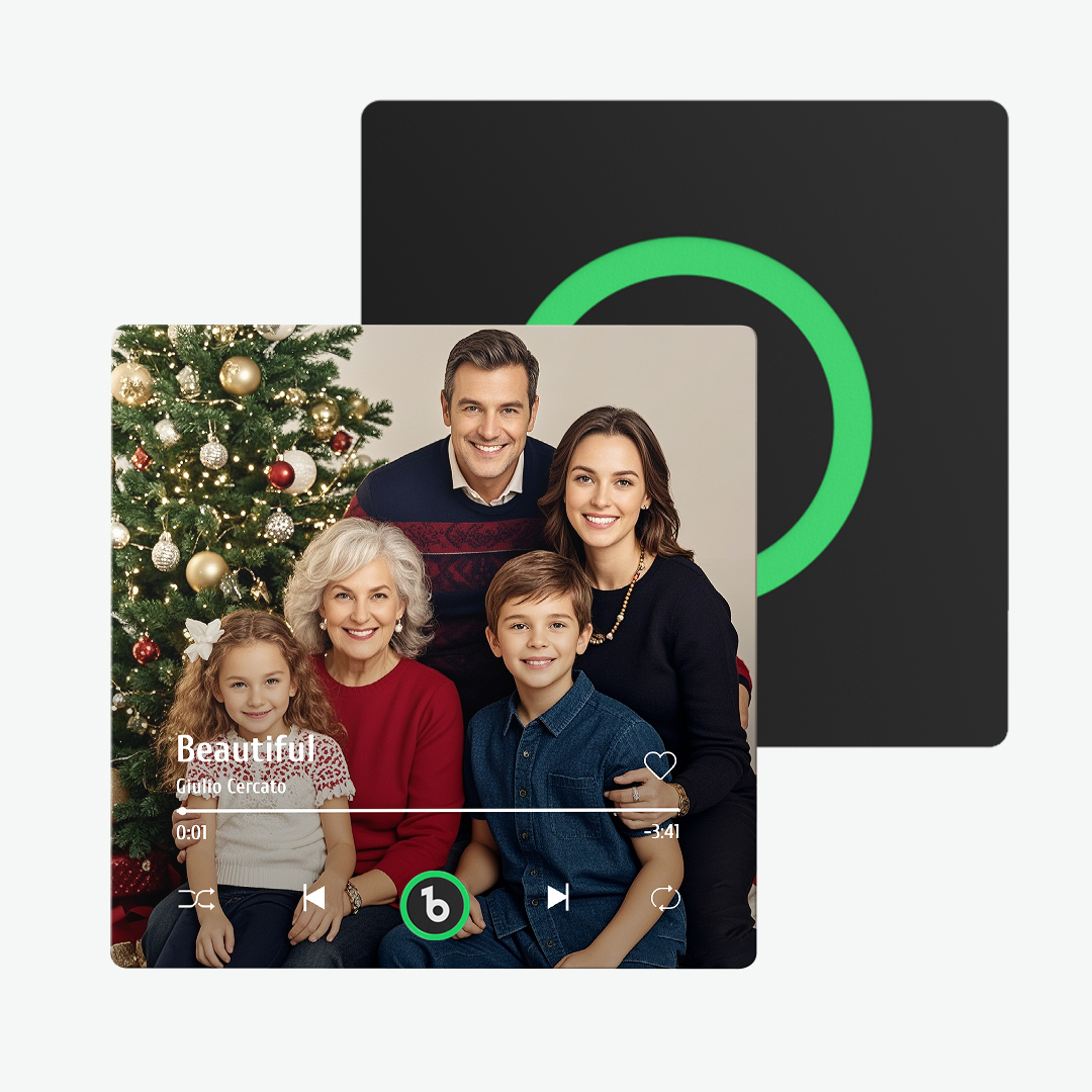 Custom Music And Photo Fridge Magnet FridgeBeats Pro Supports Bluetooth Connectivity - Fridgebeatsca
