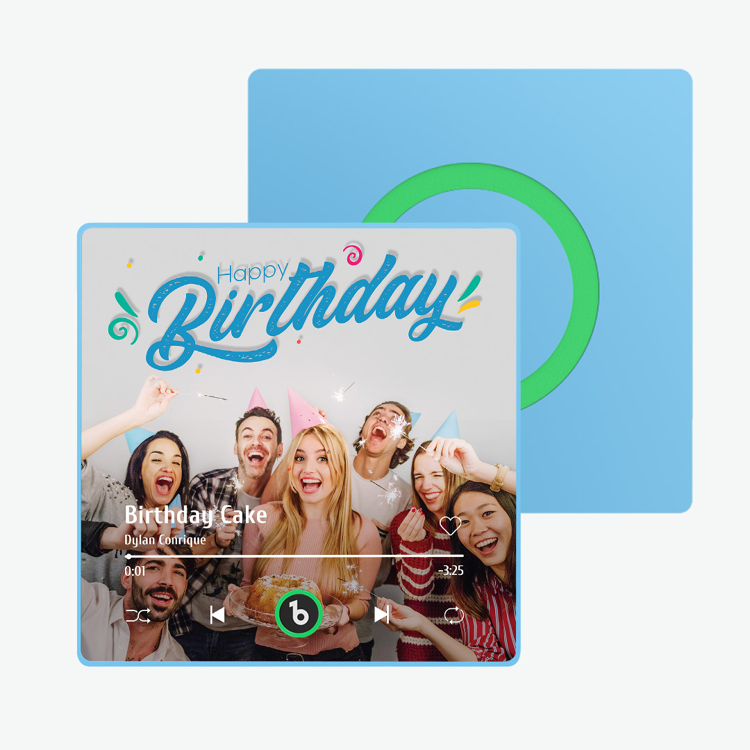 Custom Music And Photo Fridge Magnet FridgeBeats Pro Supports Bluetooth Connectivity - Fridgebeatsca