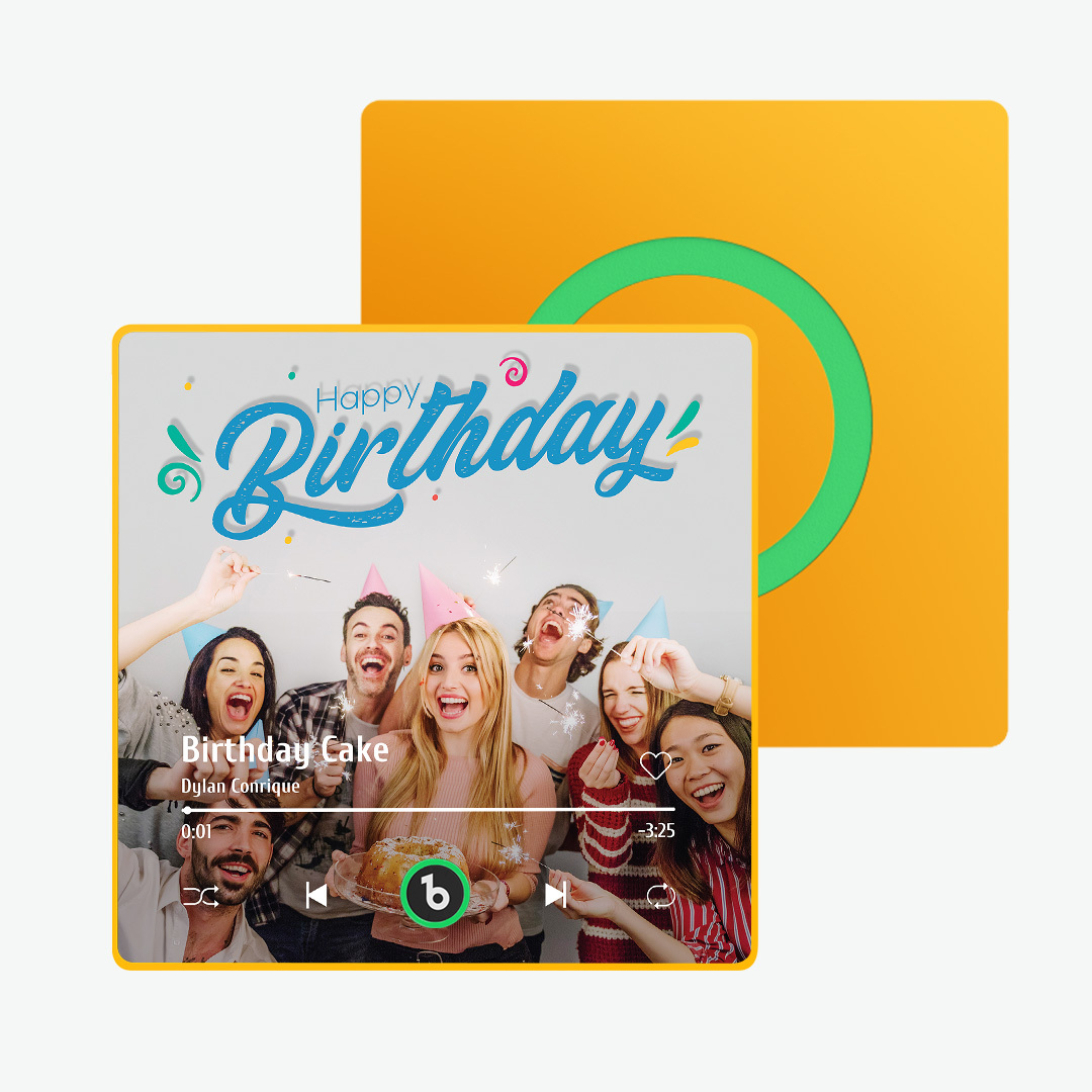 Custom Music And Photo Fridge Magnet FridgeBeats Pro Supports Bluetooth Connectivity - Fridgebeatsca