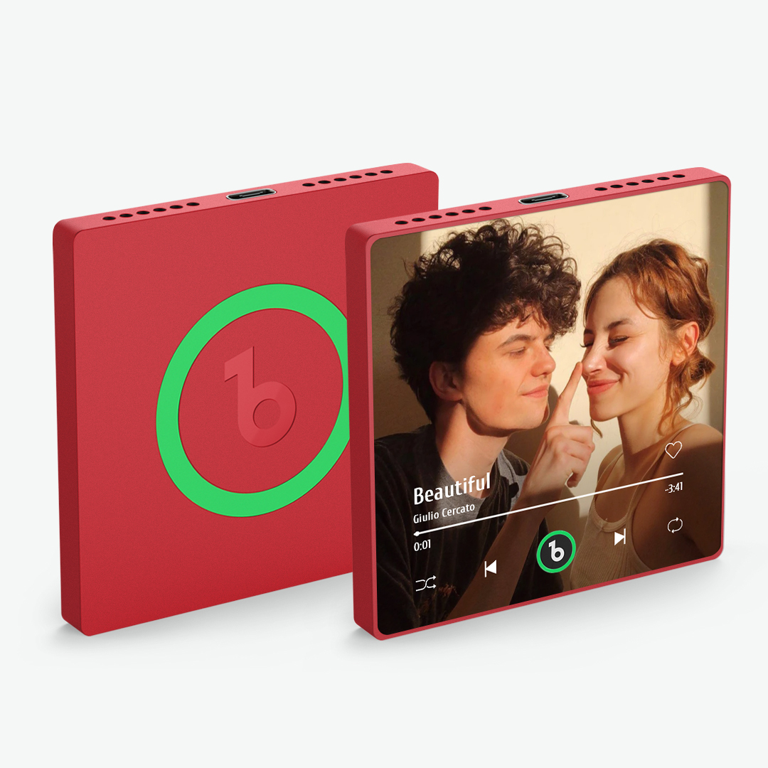 Custom Music Fridge Magnet Personalized Upgrade Photo Colorful Album Fridge Magnet Music Wall Photo Sticker Can Be Played Without Phone