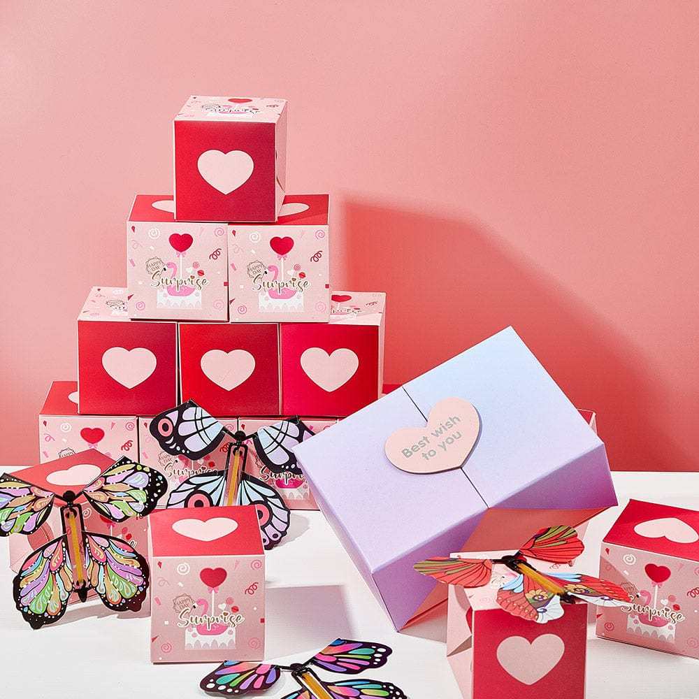 DIY Surprise Gift Box Explosion for Money Cash Pop Up Gift Box for Lover - GiftLab