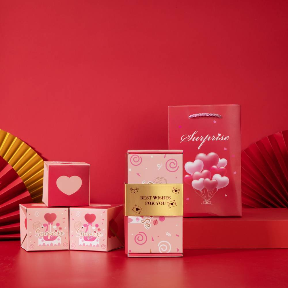 DIY Birthday Surprise Gift Box Explosion for Money Cash Pop Up Gift Box for Birthday - GiftLab