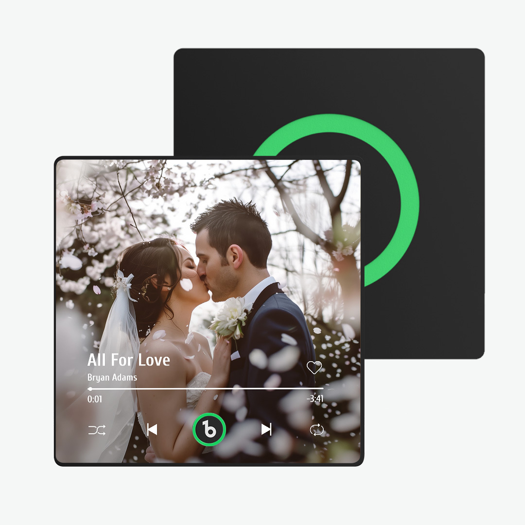 Custom Music And Photo Fridge Magnet Personalized Photo Magnets Wedding Gifts for Couple
