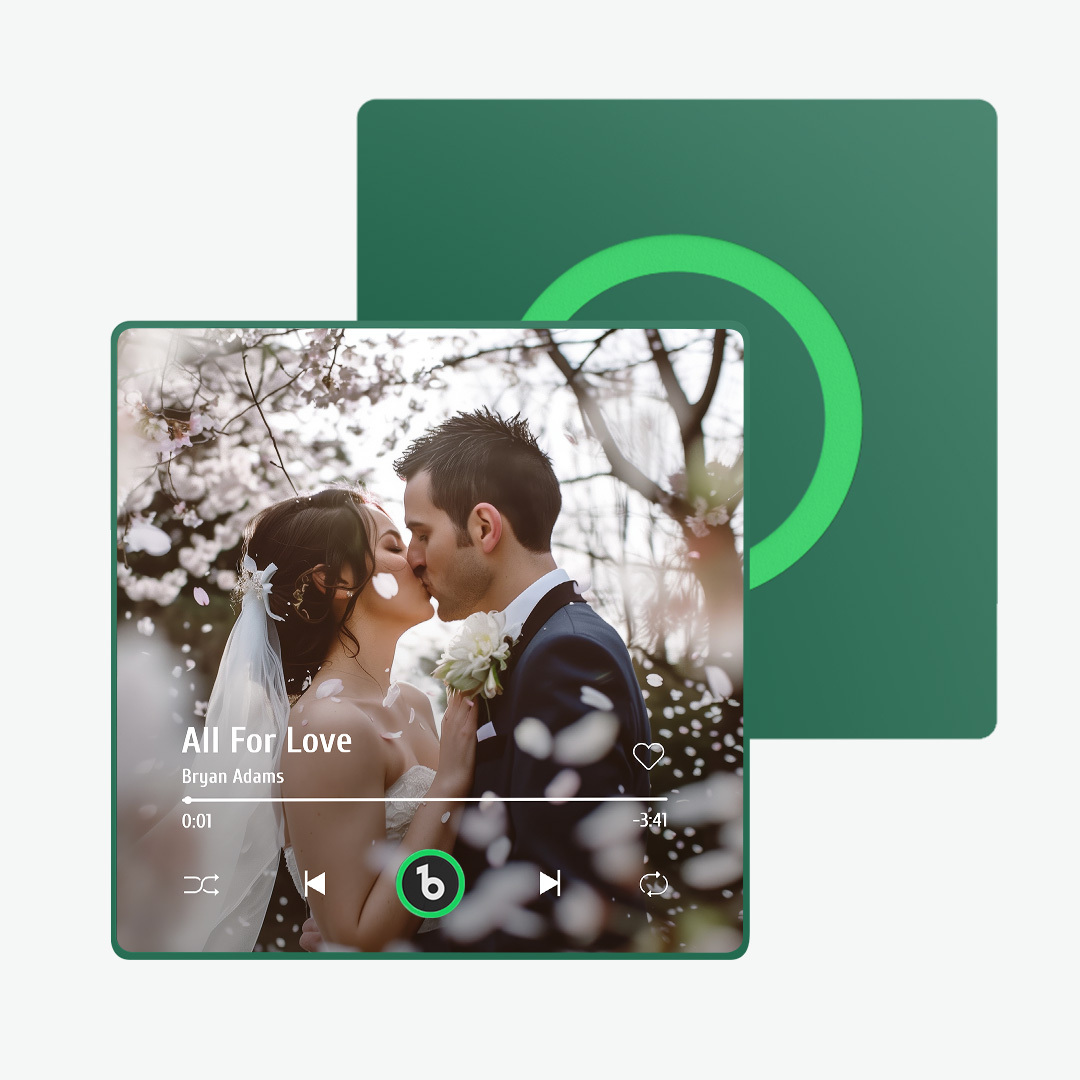 Custom Music And Photo Fridge Magnet FridgeBeats Pro Supports Bluetooth Connectivity - Fridgebeatsca