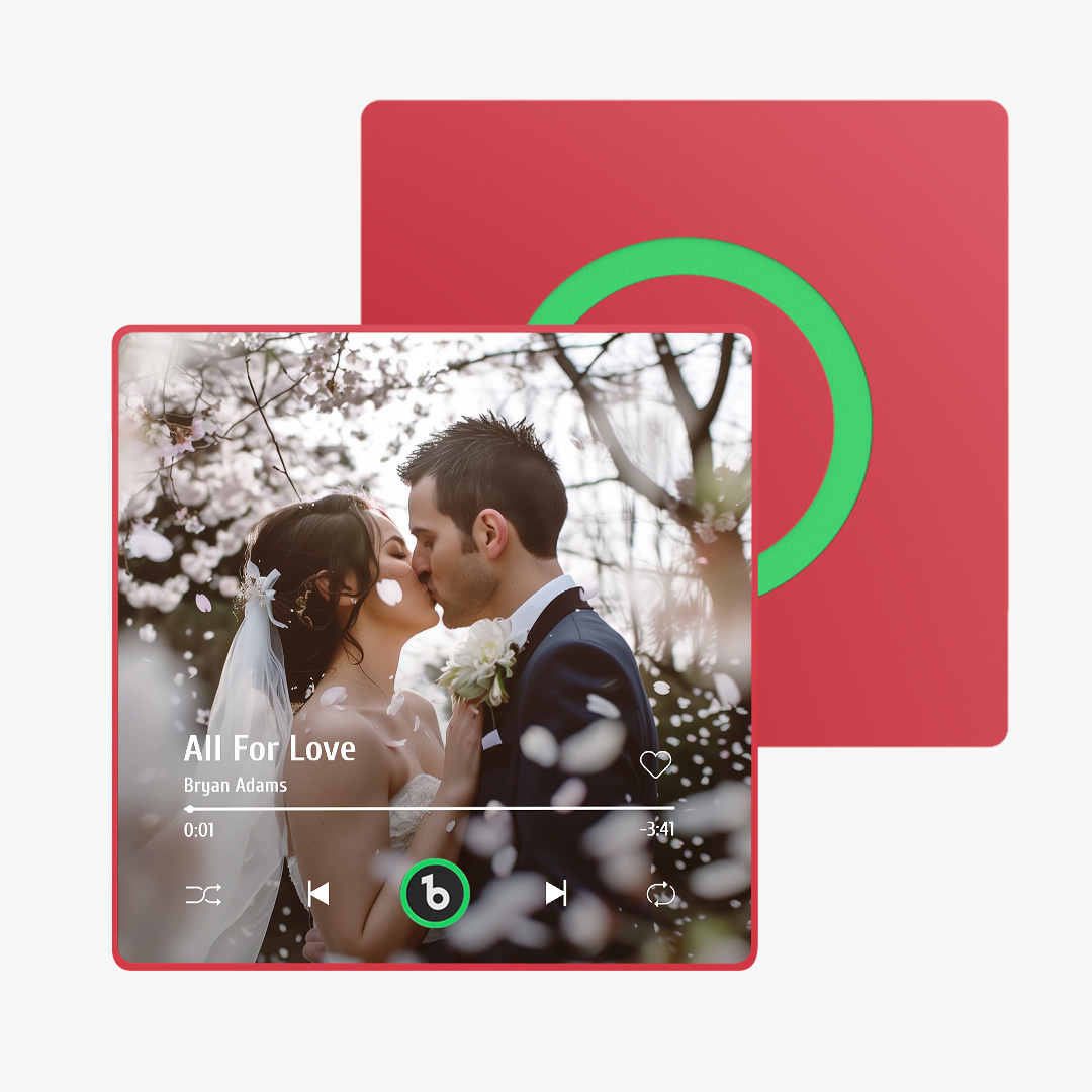 Custom Music And Photo Fridge Magnet FridgeBeats Pro Supports Bluetooth Connectivity - Fridgebeatsca