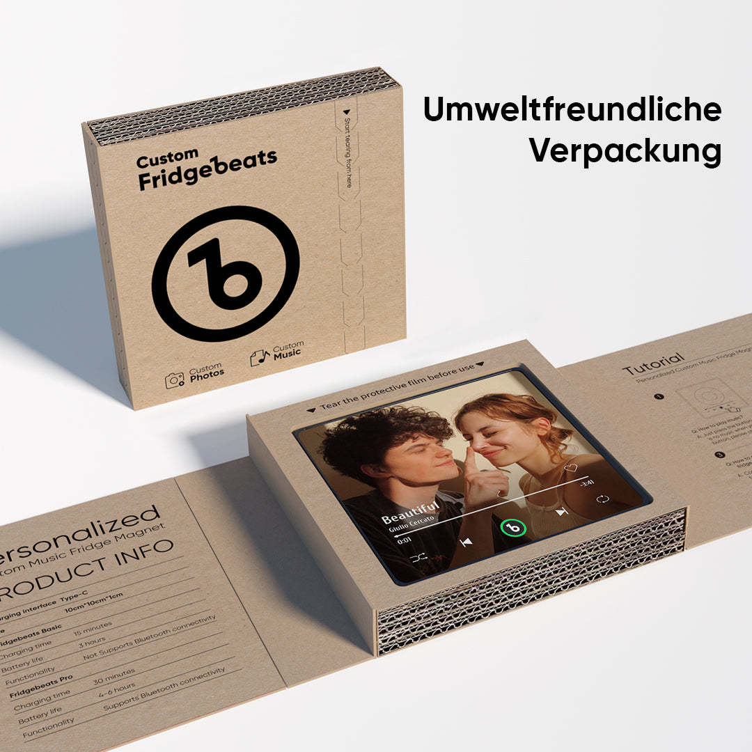 Custom Music Fridge Magnet Gifts for Her Personalized Photo Gifts for Couple Unique Gift for Anniversary Gift - Fridgebeatsuk