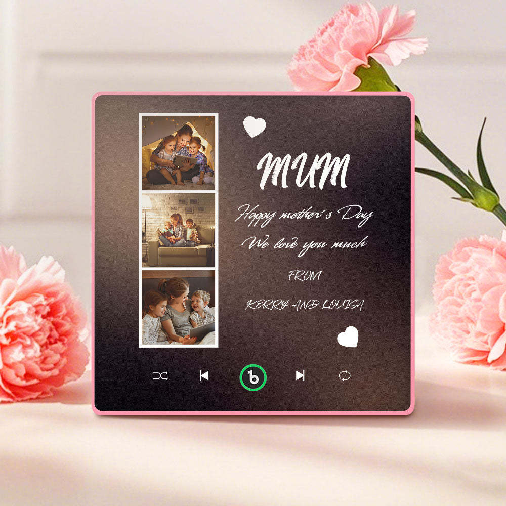 Custom Music Fridge Magnets Personalized Magnets That Plays Music Mother's Day Gifts - Fridgebeatsuk