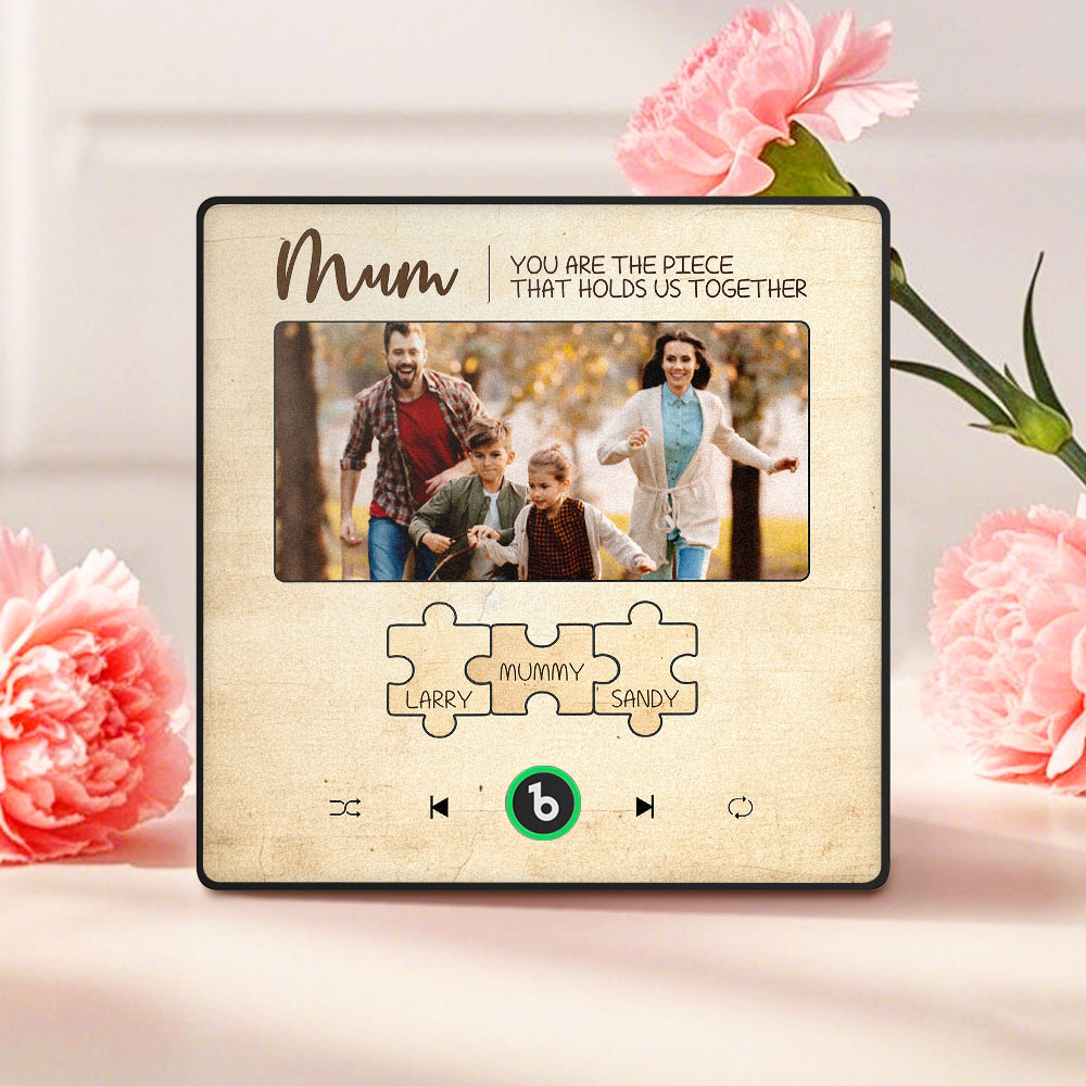 Personalised Song Fridge Magnets That Plays Music with Names Mother's Day Gifts for Mum