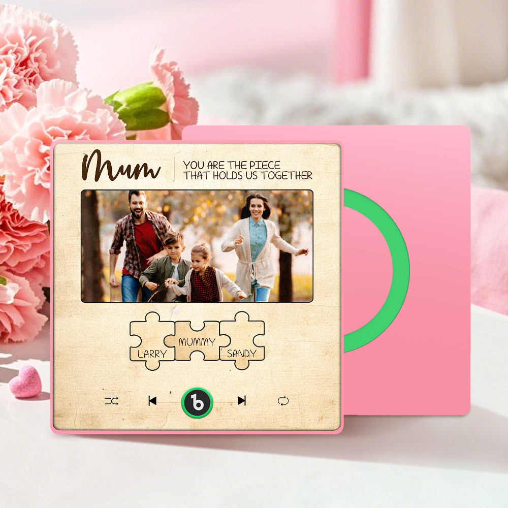 Personalised Song Fridge Magnets That Plays Music with Names Mother's Day Gifts for Mum
