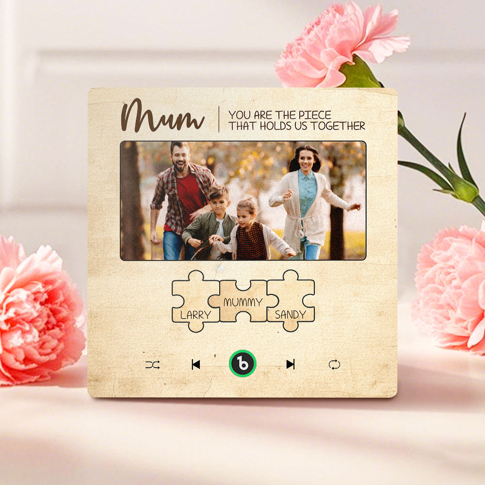 Personalised Song Fridge Magnets Frameless Fridgebeats That Plays Music with Names Mother's Day Gifts for Mum