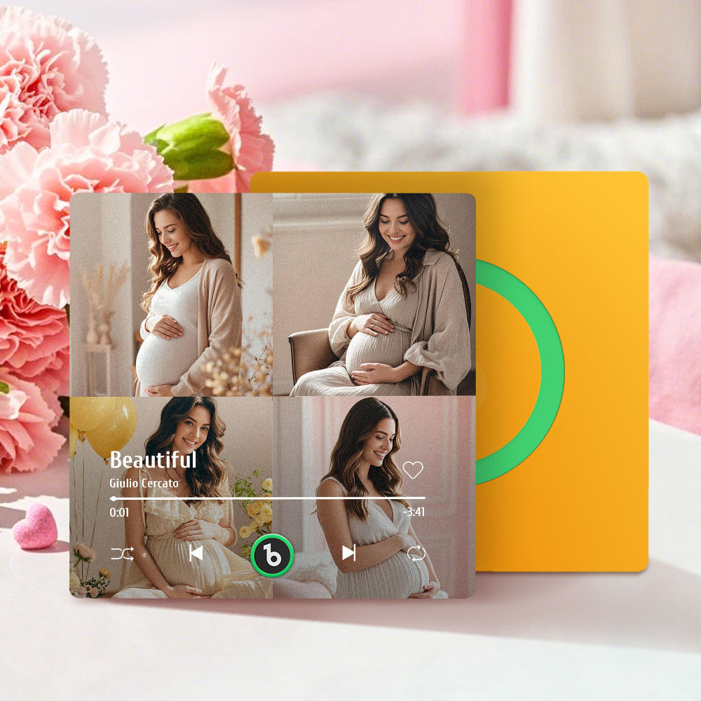 Custom Musical Fridge Magnet FridgeBeats Song Magnet Mother's Day Gifts for Mum