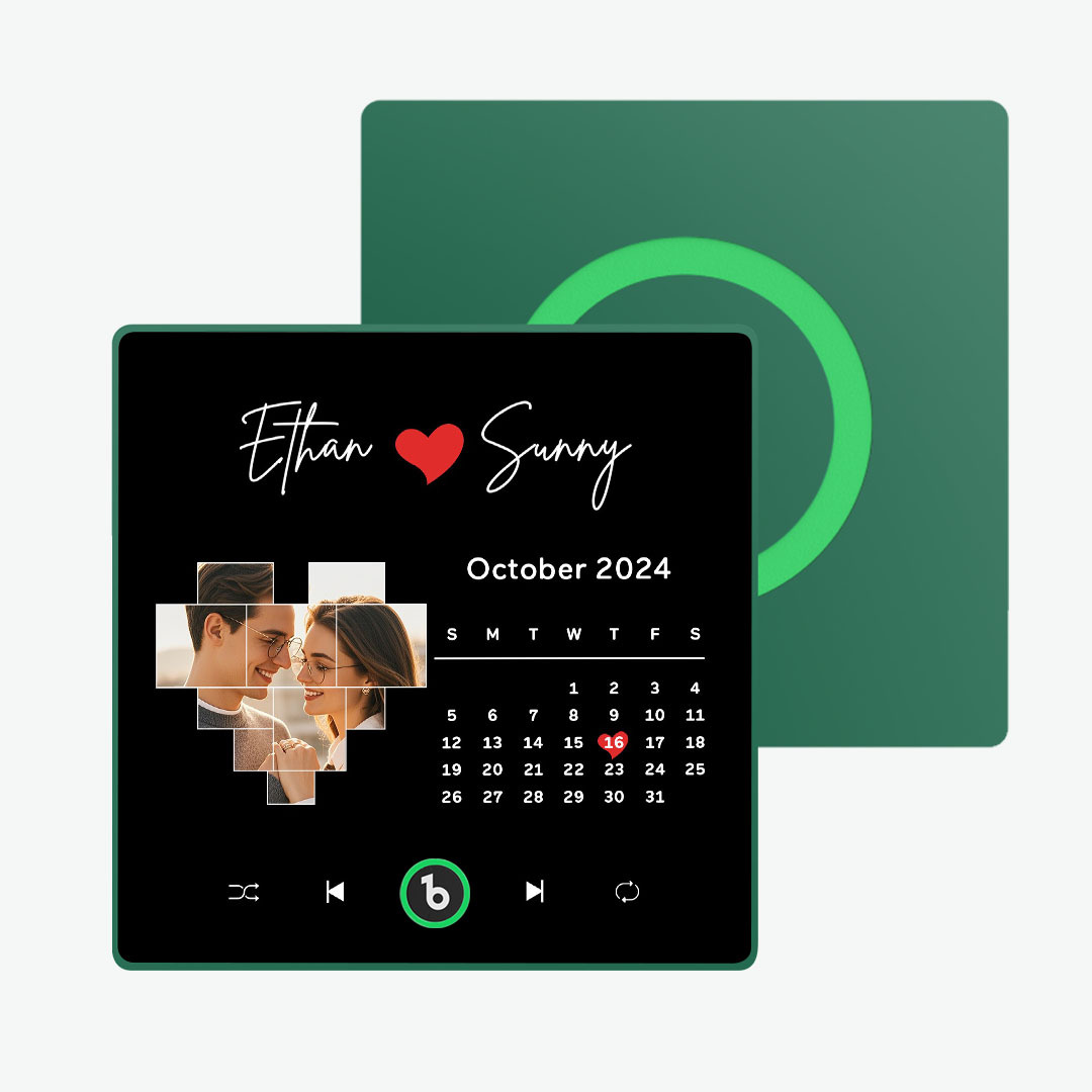Custom Music, Photo & Calendar Fridge Magnet FridgeBeats Pro Supports Bluetooth Connectivity