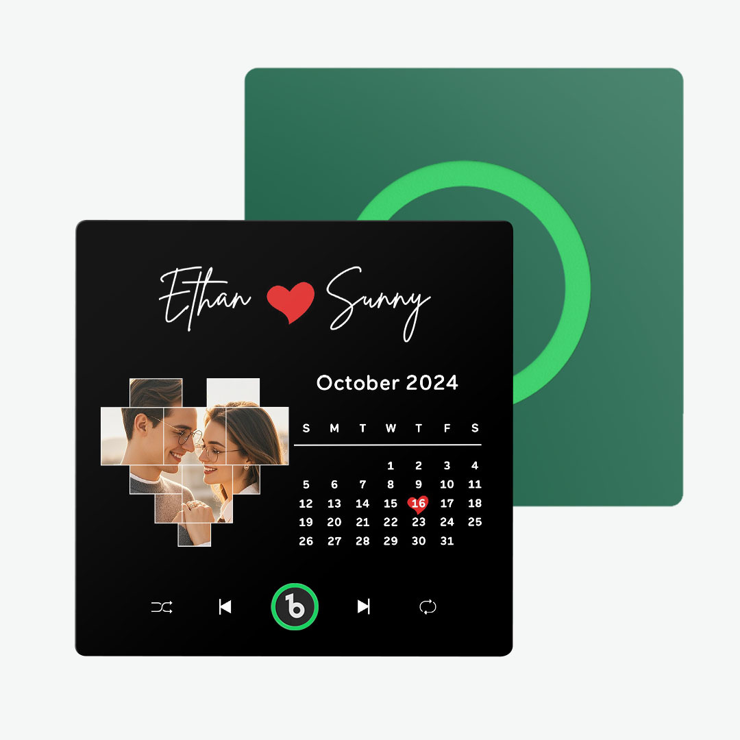 Custom Music, Photo & Calendar Fridge Magnet FridgeBeats Pro Supports Bluetooth Connectivity