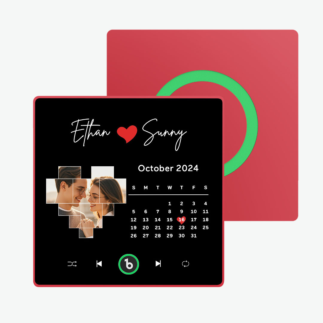 Custom Music, Photo & Calendar Fridge Magnet FridgeBeats Pro Supports Bluetooth Connectivity