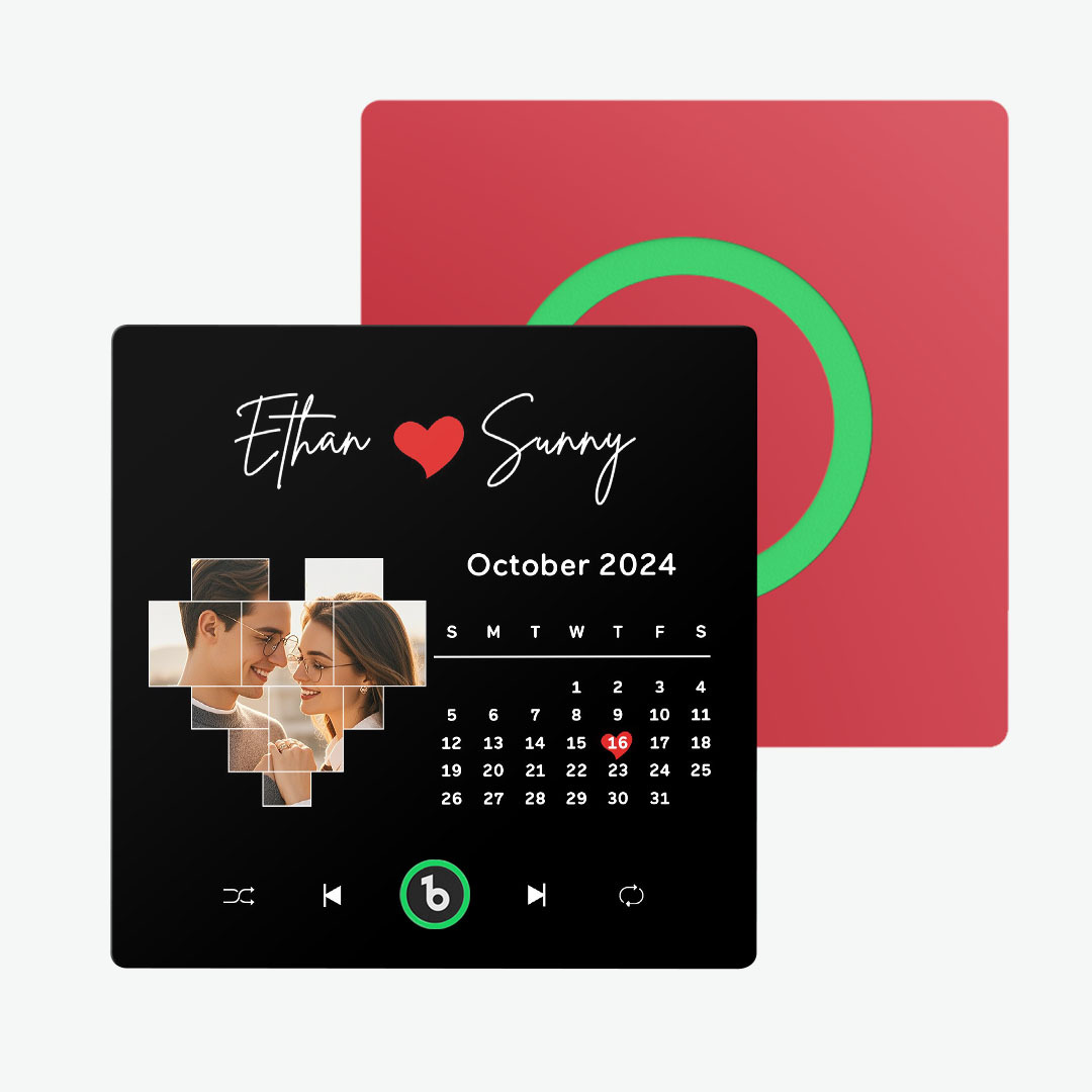 Custom Music, Photo & Calendar Fridge Magnet FridgeBeats Pro Supports Bluetooth Connectivity