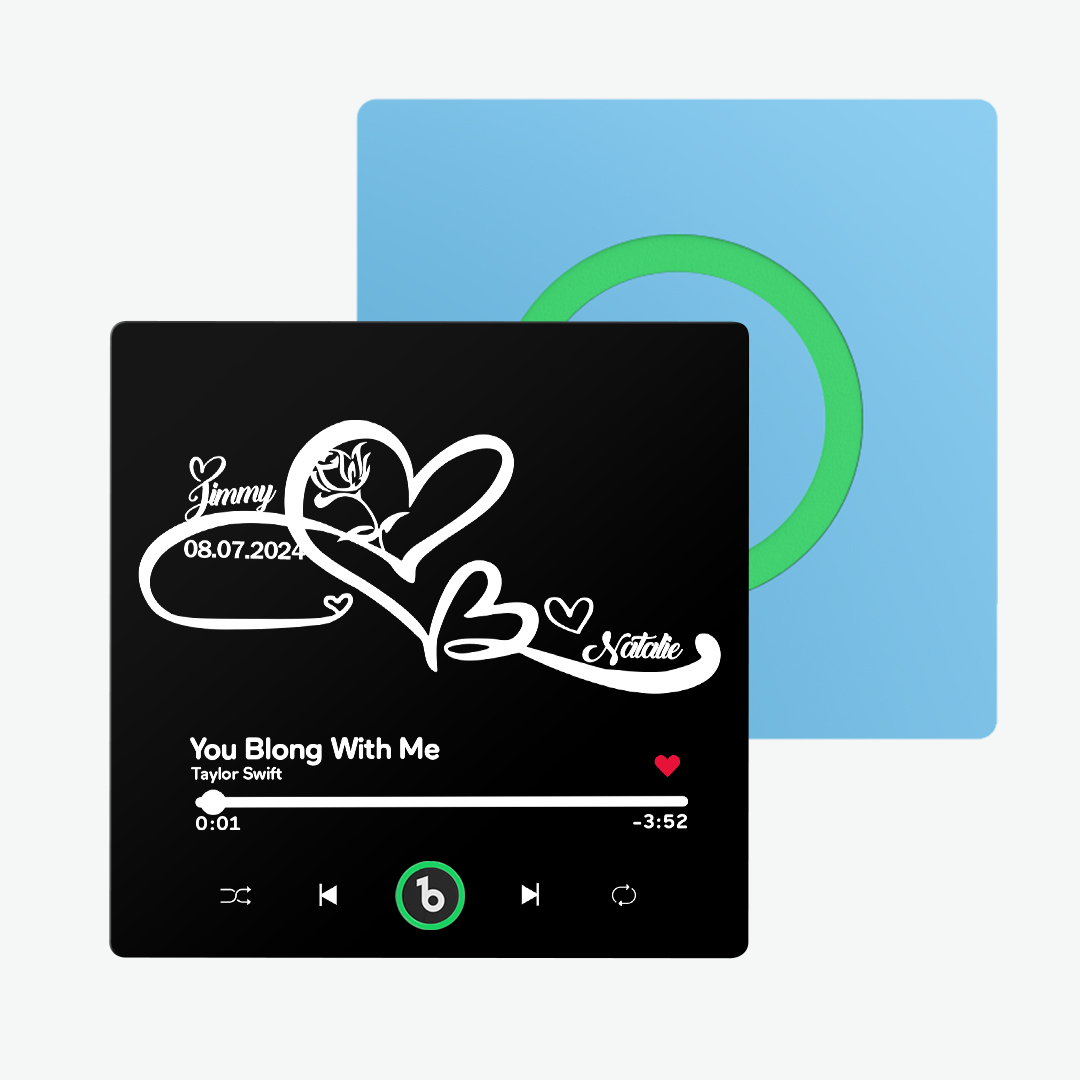 Custom Music And Name Fridge Magnet FridgeBeats Pro Supports Bluetooth Connectivity - Fridgebeatsuk