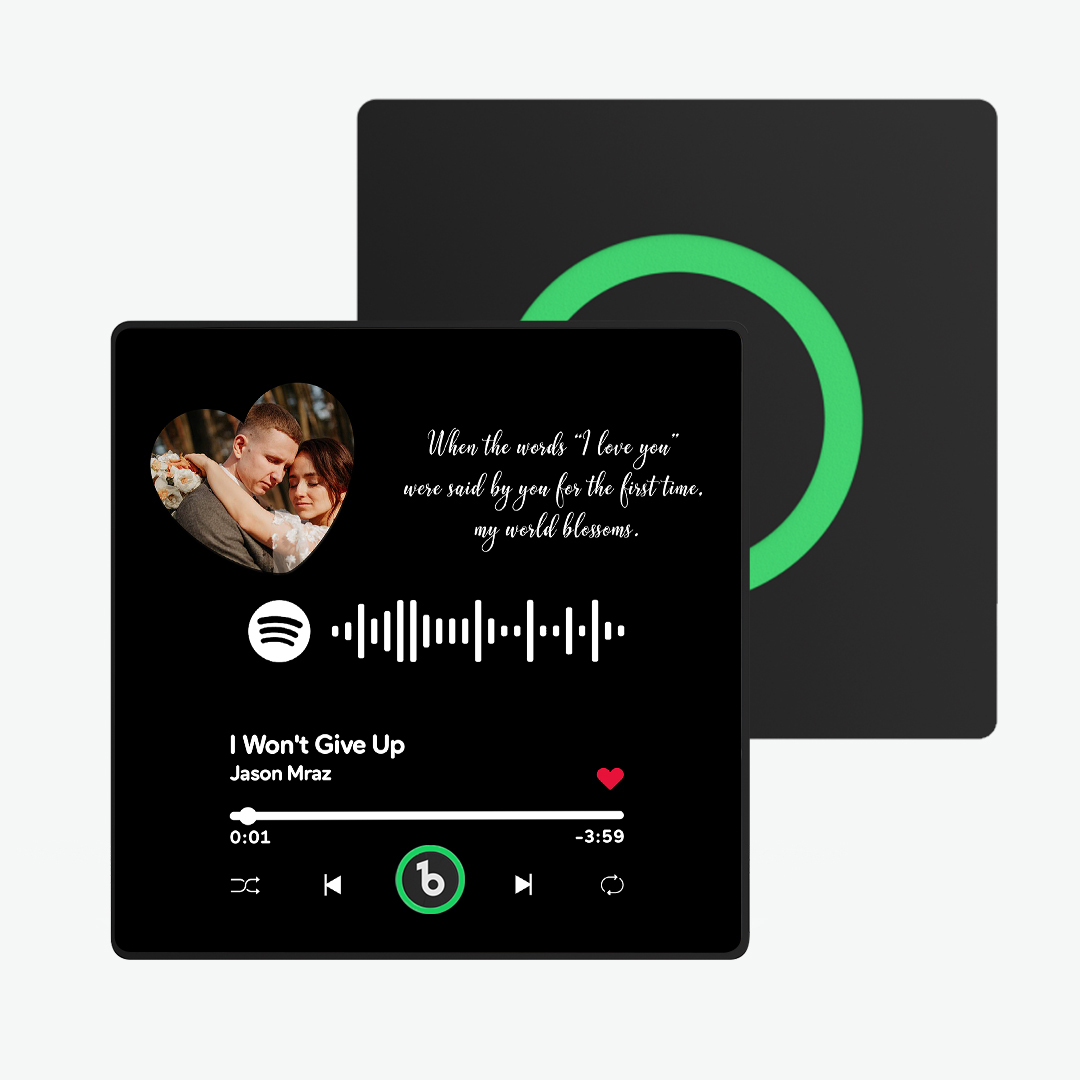 Custom Music And Photo Fridge Magnet Personalized Music Fridge Magnet Song Magnet Gift for Lover Fridgebeats