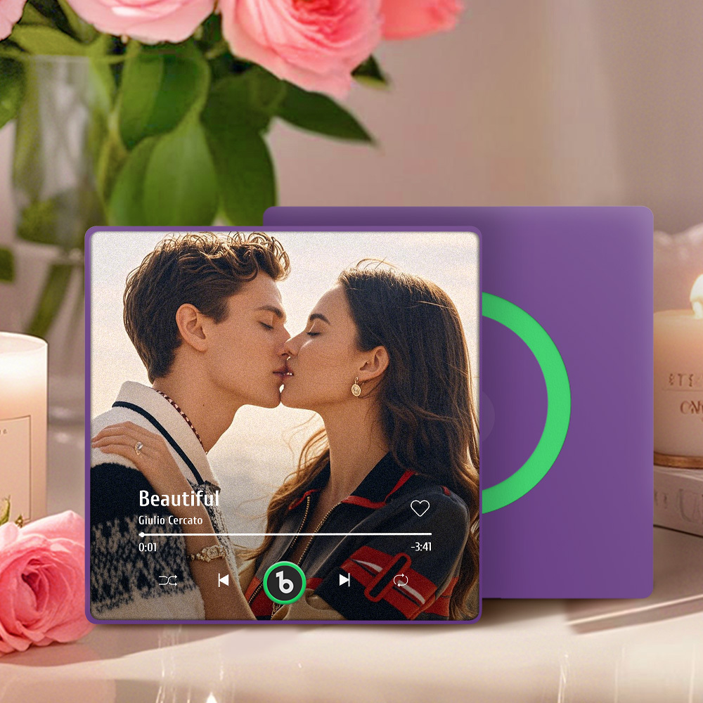 Custom Music And Photo Fridge Magnet FridgeBeats Pro Supports Bluetooth Connectivity