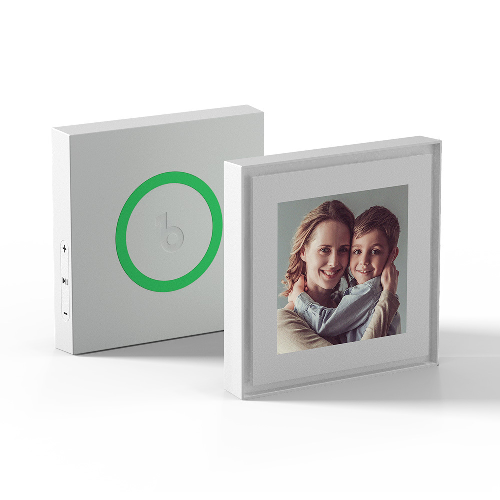Custom Music And Photo Fridge Magnet Supports NFC Functionality Frame Art Fridge Magnet Valentine's Gift