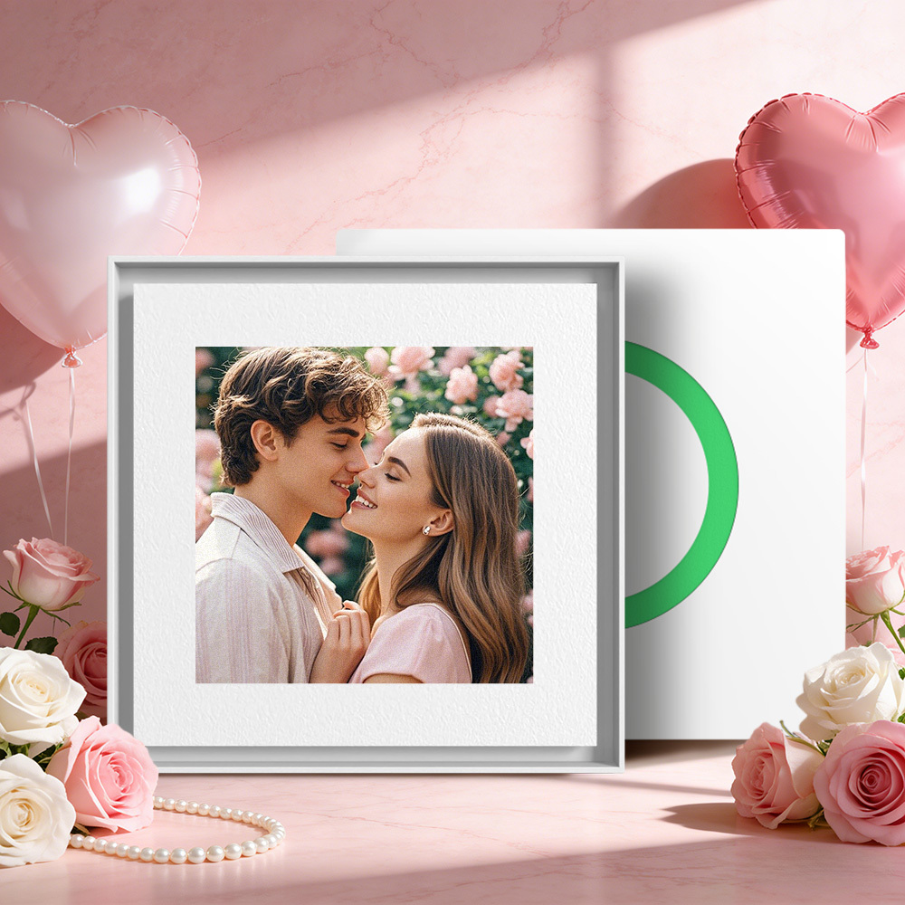 Custom Music & Photo Fridge Magnet Can Customize 1-6 Frame Art and Songs Personalized Photo Song That Can Play Music Valentine's Day Gifts for Couple - Fridgebeatsuk