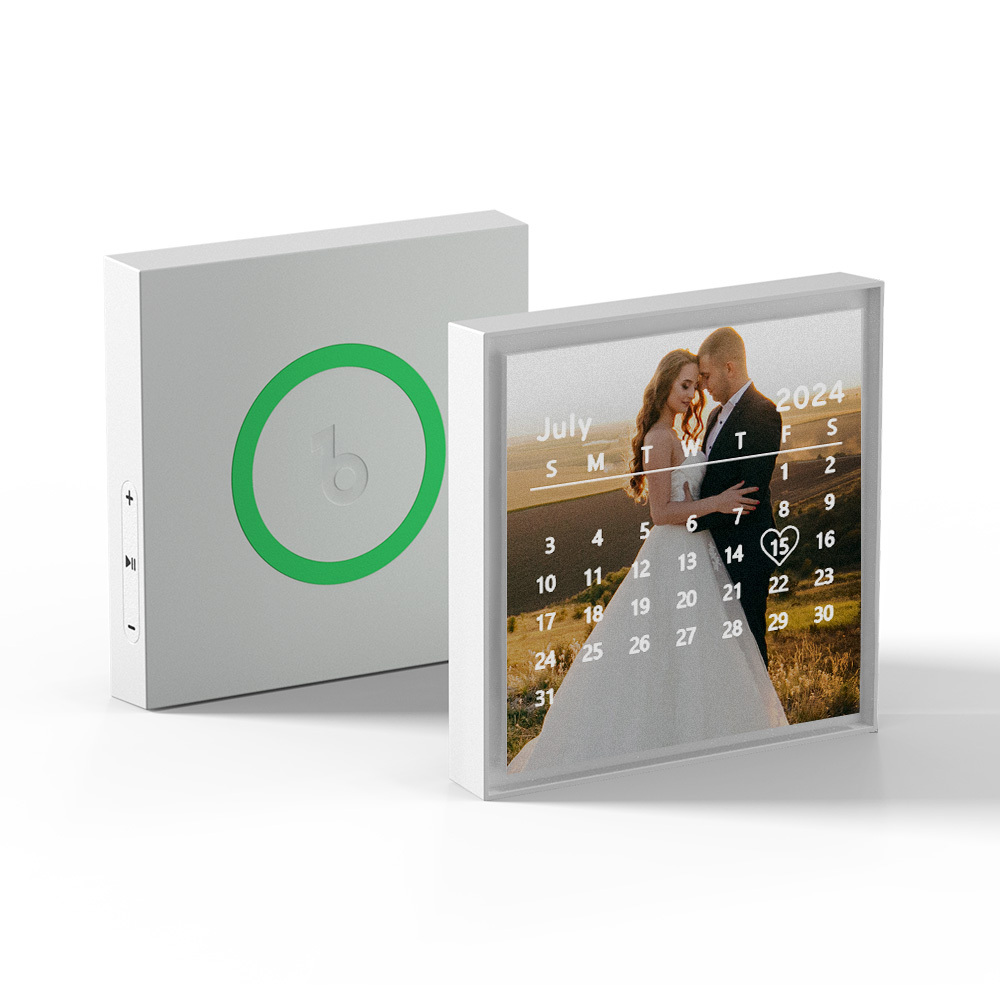 Custom Music & Photo Fridge Magnet Frame Art Music Fridge Magnets Anniversary Gifts