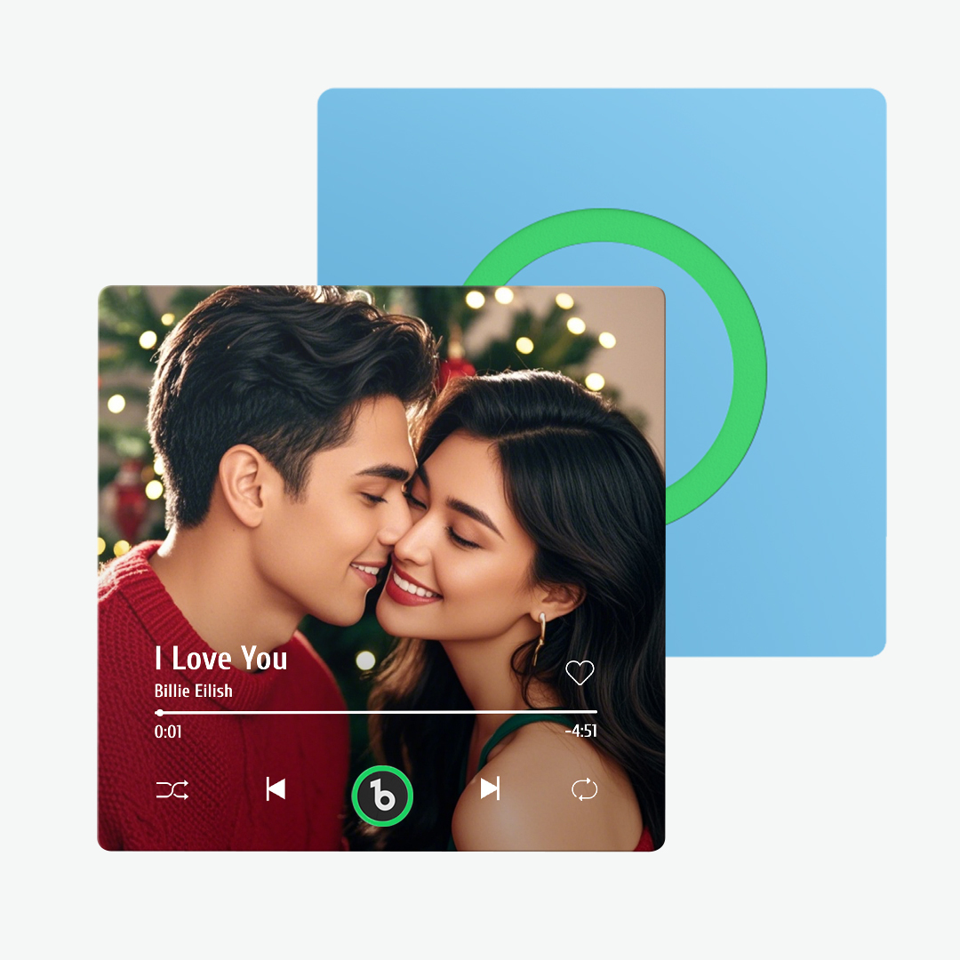 Custom Music And Photo Fridge Magnet FridgeBeats Pro Supports Bluetooth Connectivity - Fridgebeatsuk
