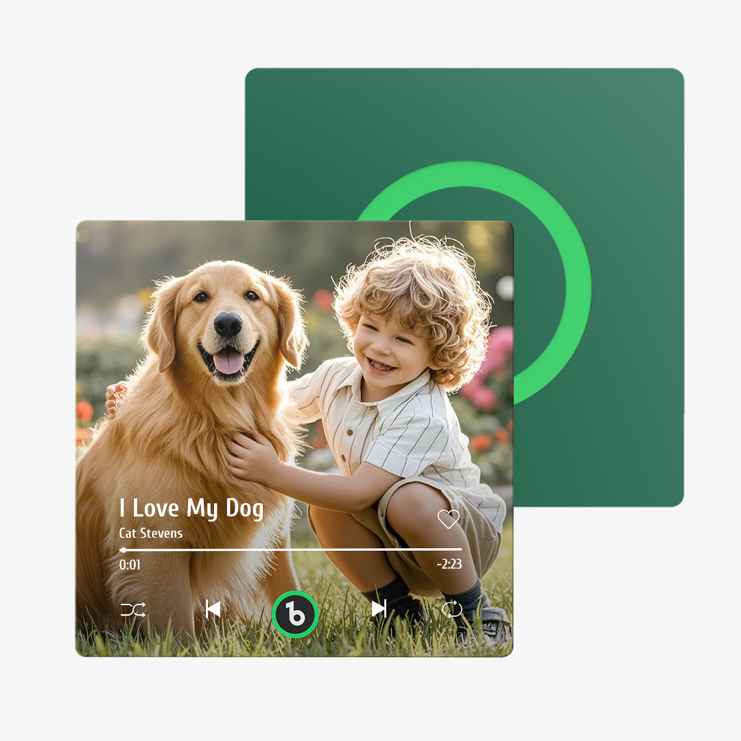 Custom Music And Photo Fridge Magnet FridgeBeats Pro Supports Bluetooth Connectivity - Fridgebeatsuk