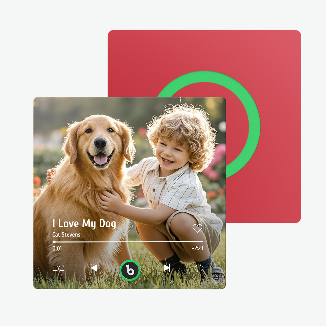 Custom Music And Photo Fridge Magnet FridgeBeats Pro Supports Bluetooth Connectivity - Fridgebeatsuk