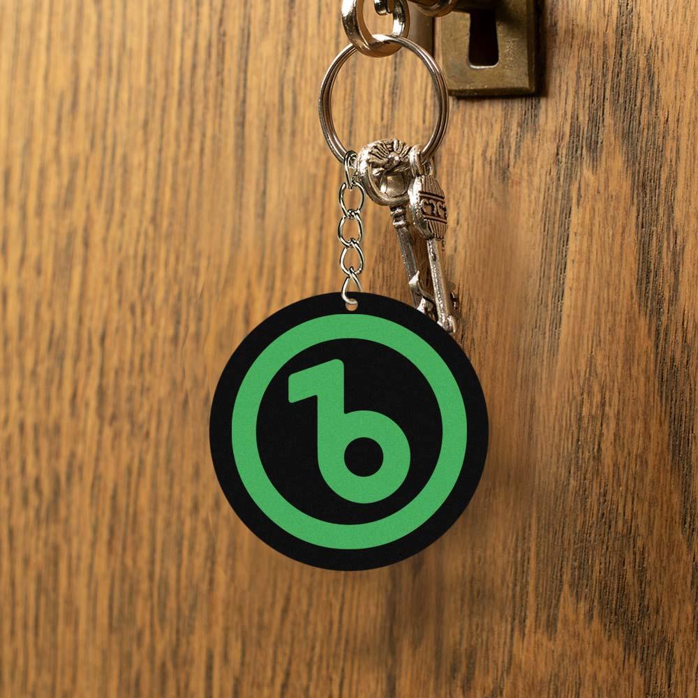 Fridgebeats Logo Keychain - Fridgebeatsuk
