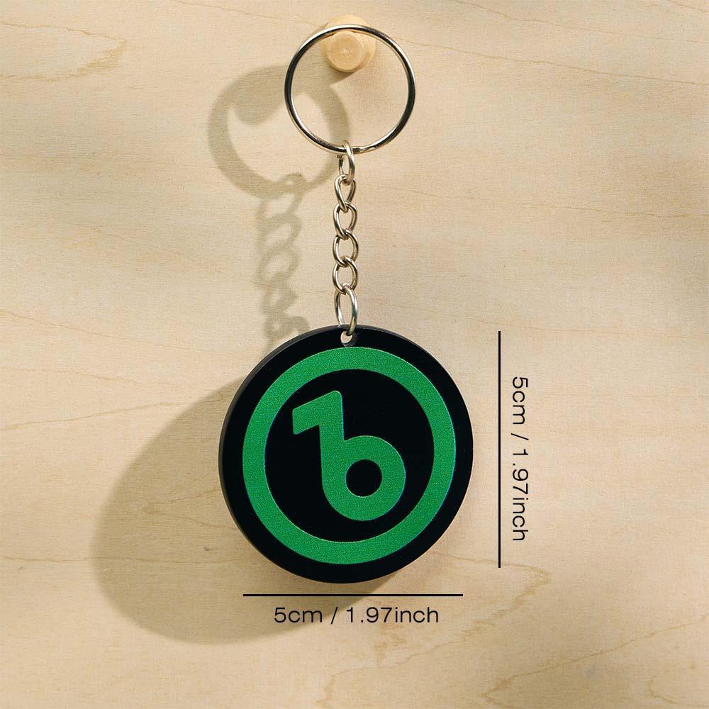 Fridgebeats Logo Keychain - Fridgebeatsuk