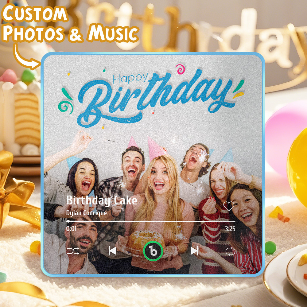 Custom Music And Photo Fridge Magnet FridgeBeats Pro Supports Bluetooth Connectivity - Fridgebeatsuk