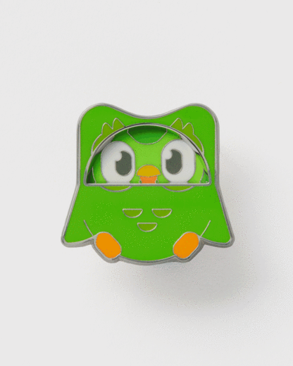 Duo's Mixed Emotions Pin