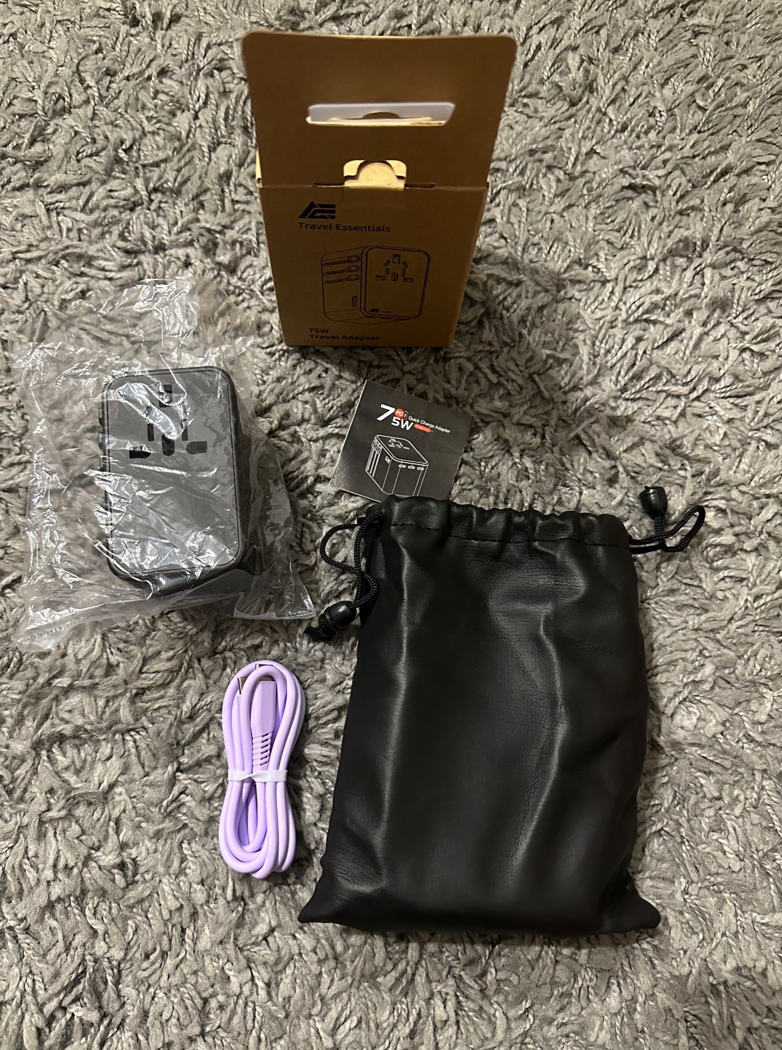 75W Travel Adaptor