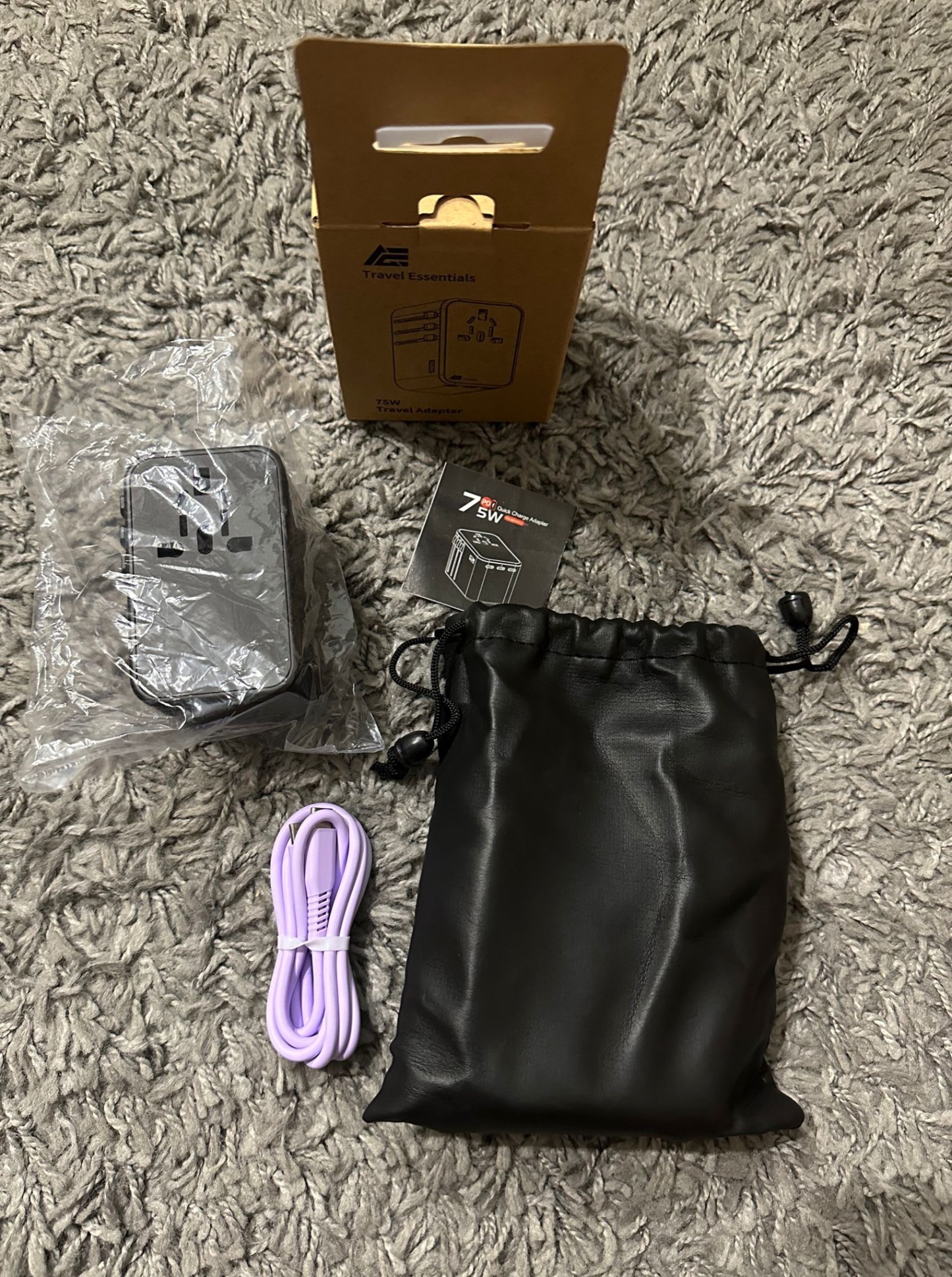 75W Travel Adaptor