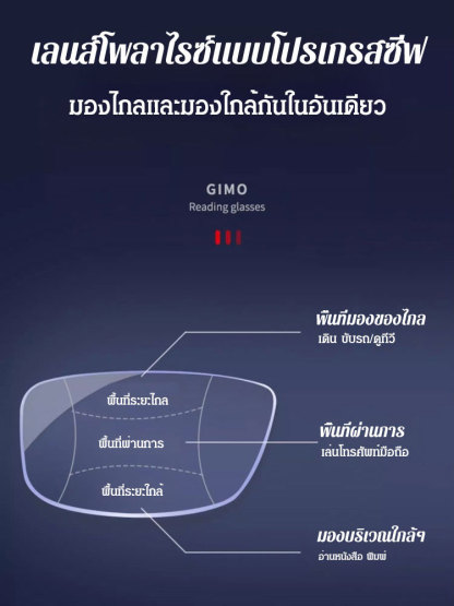 แว่นสายตายาวเปลี่ยนสีลายดาวเต็มฟ้าแวววาว