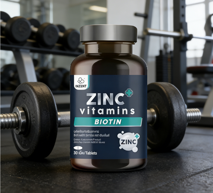 ผลิตภัณฑ์เสริมอาหาร ซิงค์ (Zinc) - ช่วยดูแลปัญหาสิว ผิวหน้ามัน เสริมภูมิคุ้มกัน และบำรุงเส้นผมให้แข็งแรง