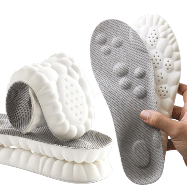 แผ่นรองเท้ารักษาเท้านุ่มแบบ4D
