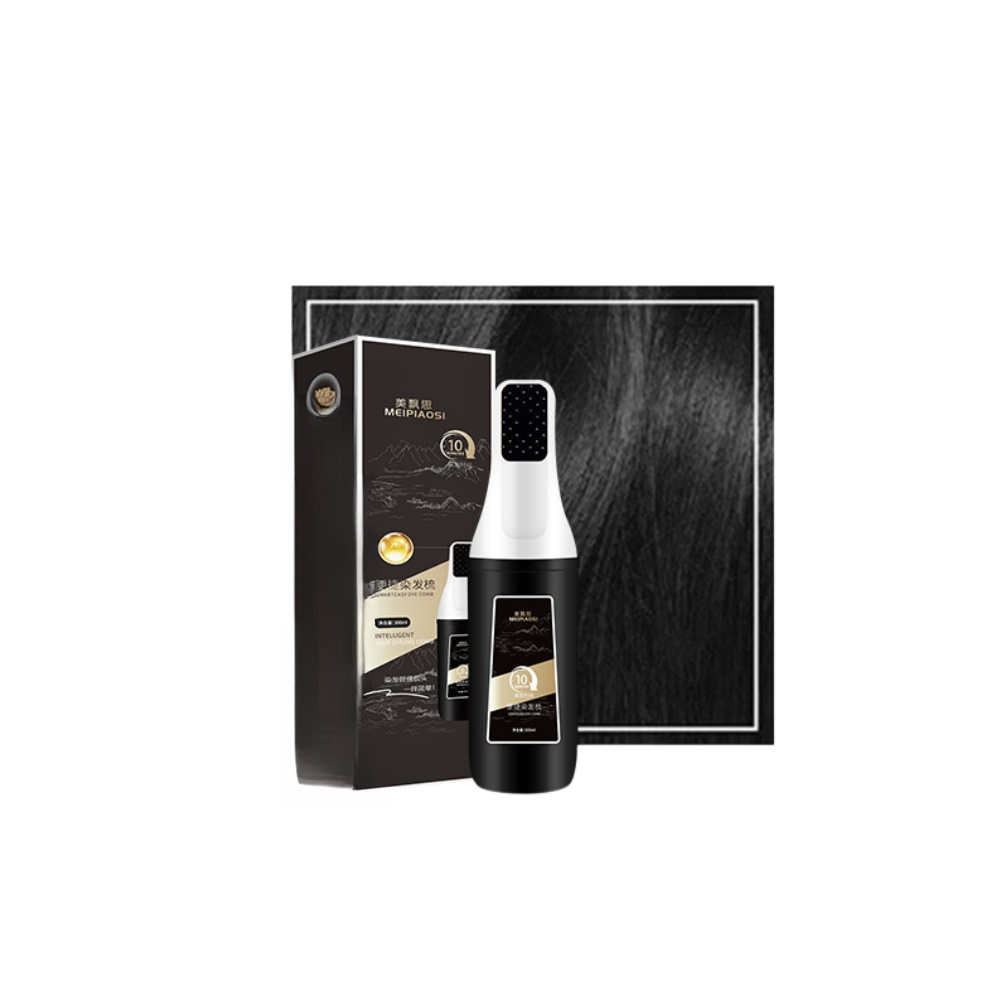 หวีเปลี่ยนสีผมอัจฉริยะ สูตรสมุนไพร | ย้อมผมง่ายด้วยมือเดียว ไม่แสบหนังศีรษะ ไร้กลิ่นแอมโมเนีย | ปิดผมขาวเนียนสนิท สีติดทนนาน ไม่เลอะเทอะ