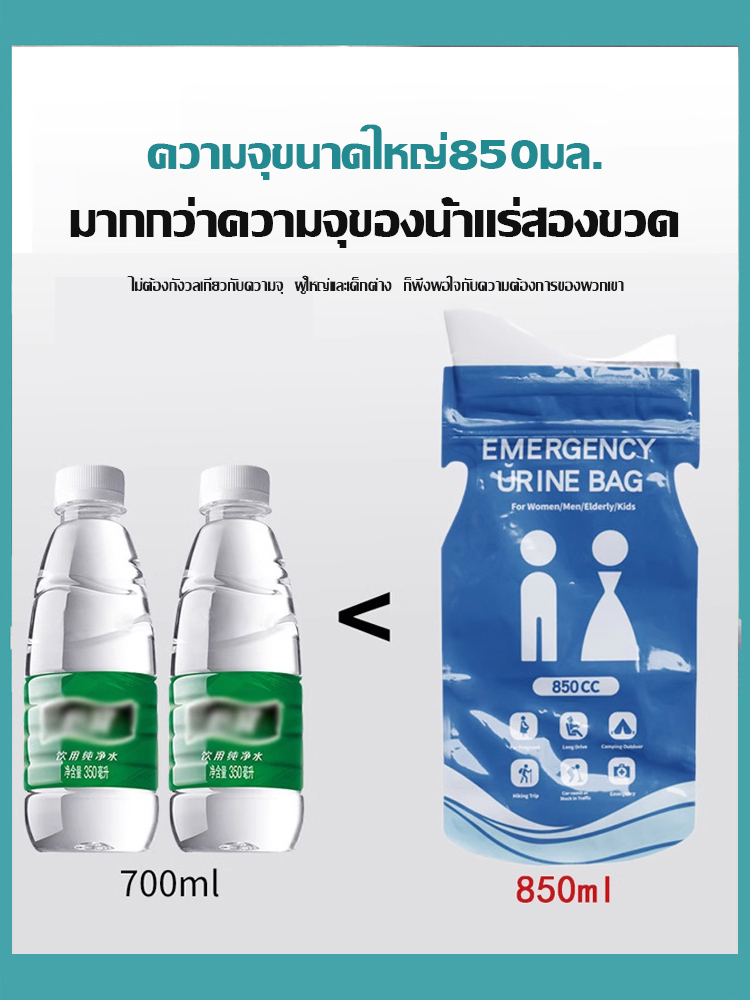 ถุงปัสสาวะฉุกเฉินแบบพกพา