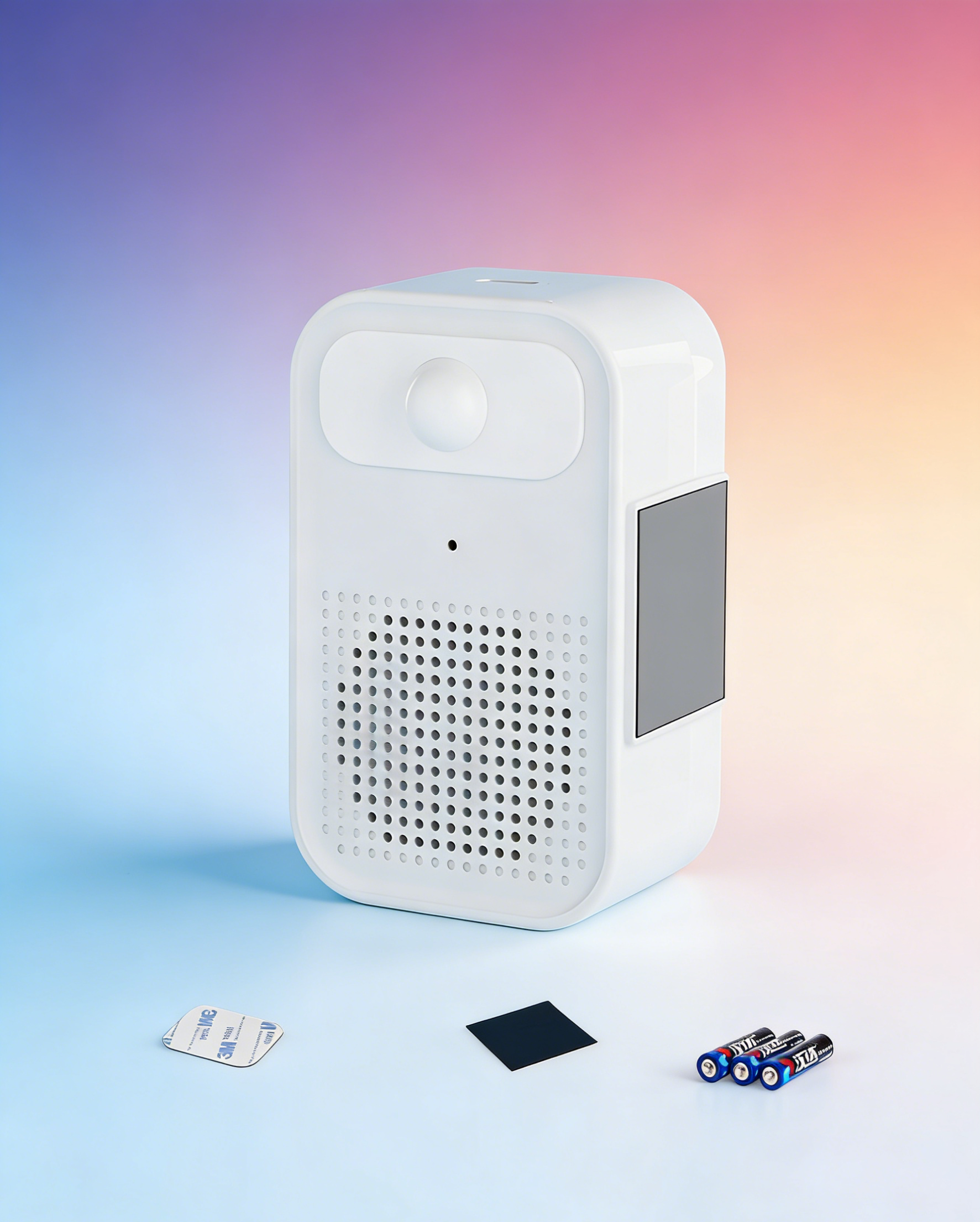 เครื่องแจ้งเตือนเสียงพูดอัจฉริยะ เซนเซอร์คนเดินผ่าน - บันทึกเสียงเองได้ ลำโพงดังชัดเจน ติดตั้งง่าย