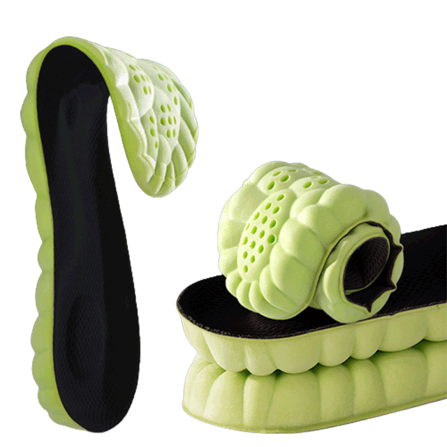 แผ่นรองเท้ารักษาเท้านุ่มแบบ4D
