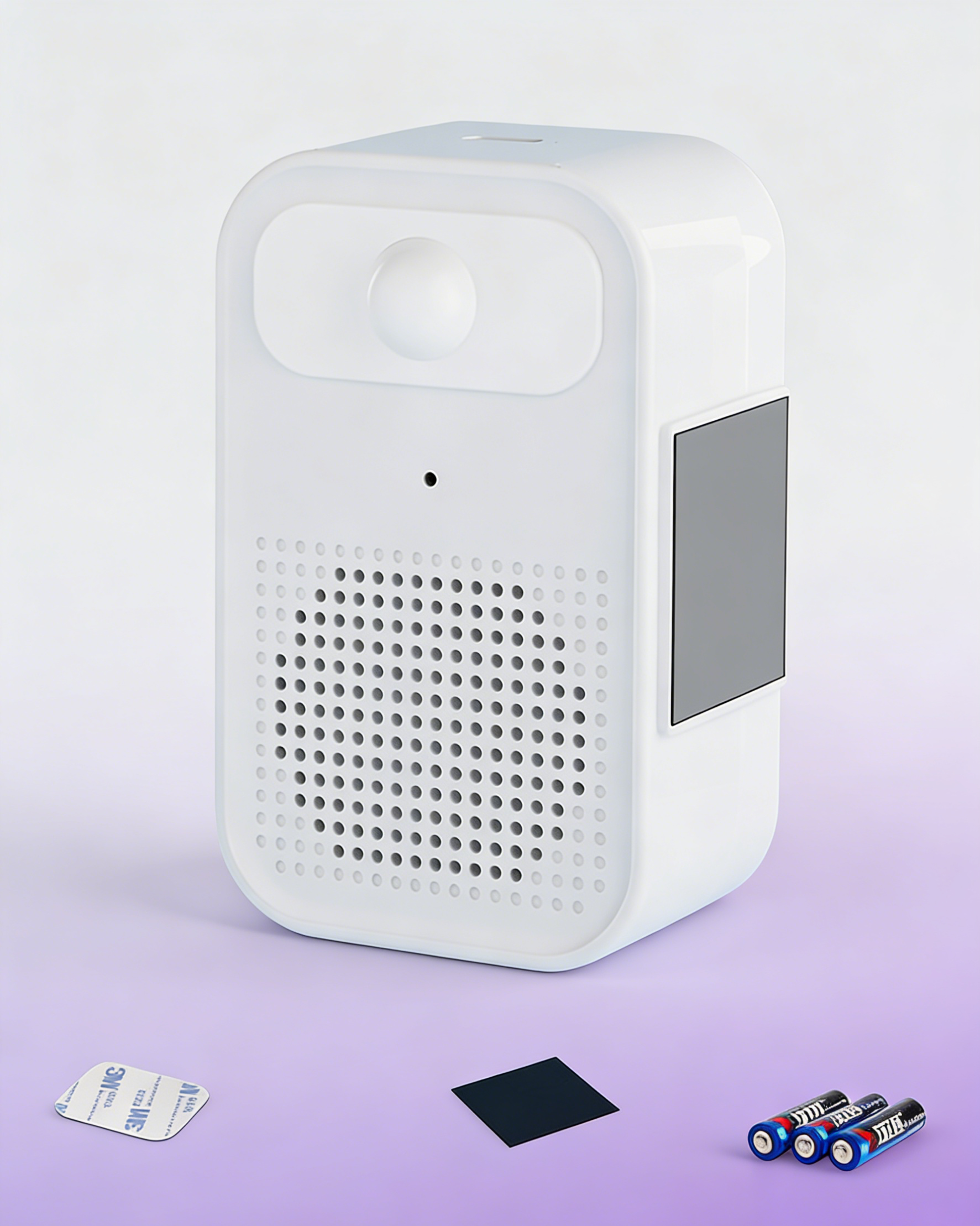 เครื่องแจ้งเตือนเสียงพูดอัจฉริยะ เซนเซอร์คนเดินผ่าน - บันทึกเสียงเองได้ ลำโพงดังชัดเจน ติดตั้งง่าย