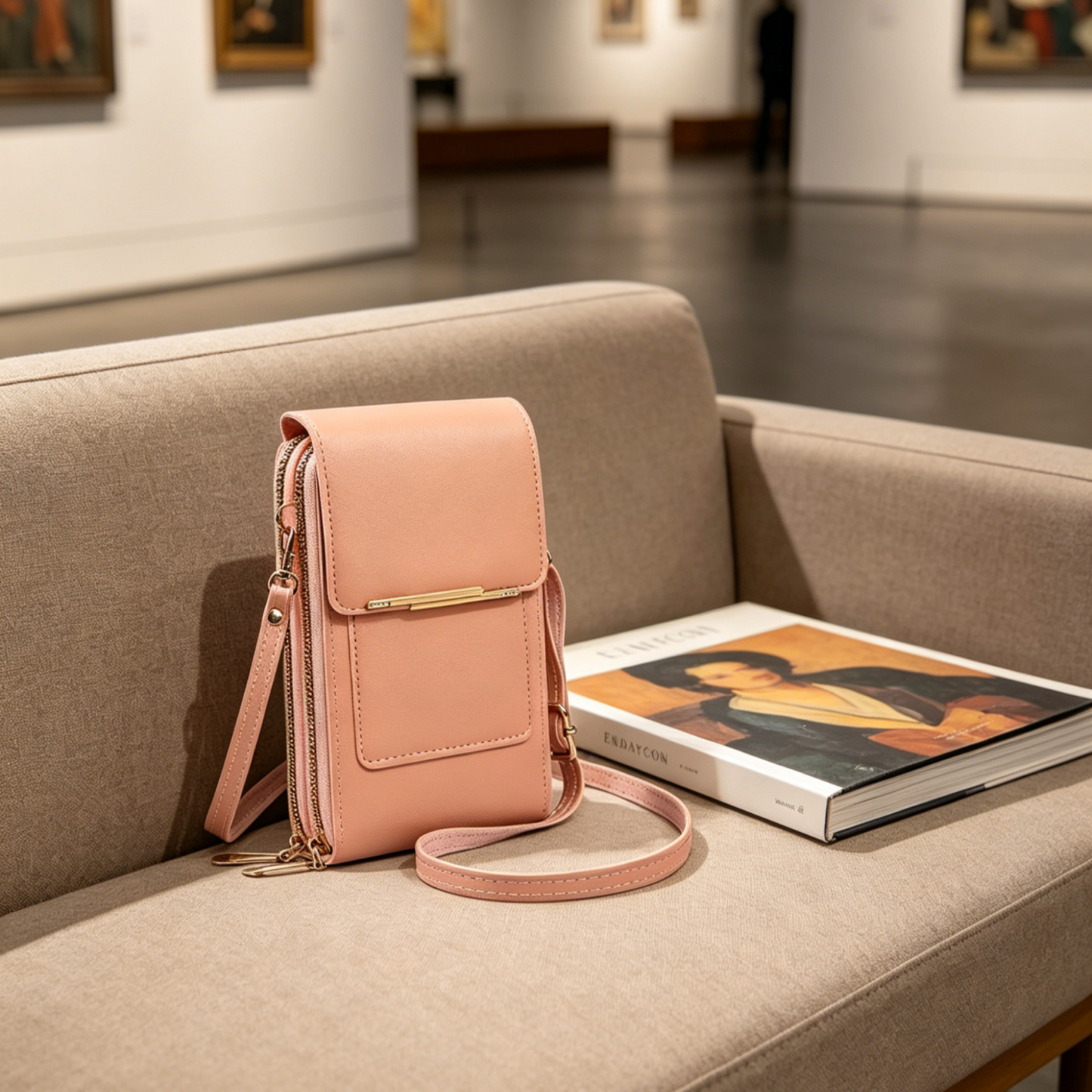 กระเป๋าใส่โทรศัพท์หน้าจอทัชสกรีนได้ | อัพเกรดความจุสูง 11 ช่อง | มีระบบกันขโมย RFID ป้องกันโจรกรรม 100% | วัสดุกันน้ำและกันกรีด | กระเป๋าพาสปอร์ตแฟชั่นอเนกประสงค์สำหรับการเดินทาง