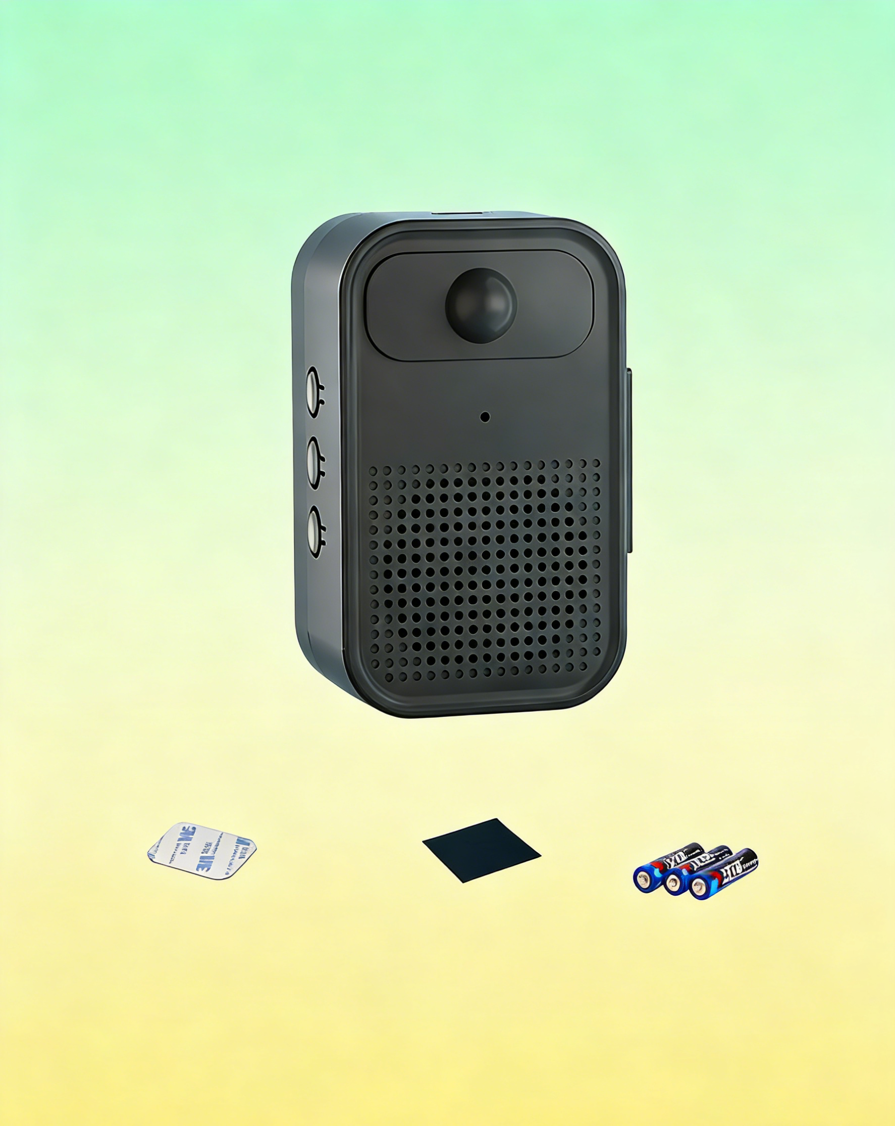 เครื่องแจ้งเตือนเสียงพูดอัจฉริยะ เซนเซอร์คนเดินผ่าน - บันทึกเสียงเองได้ ลำโพงดังชัดเจน ติดตั้งง่าย