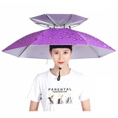 หมวกร่มแบบพับสำหรับตกปลา